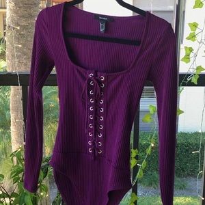 Purple Bodysuit
